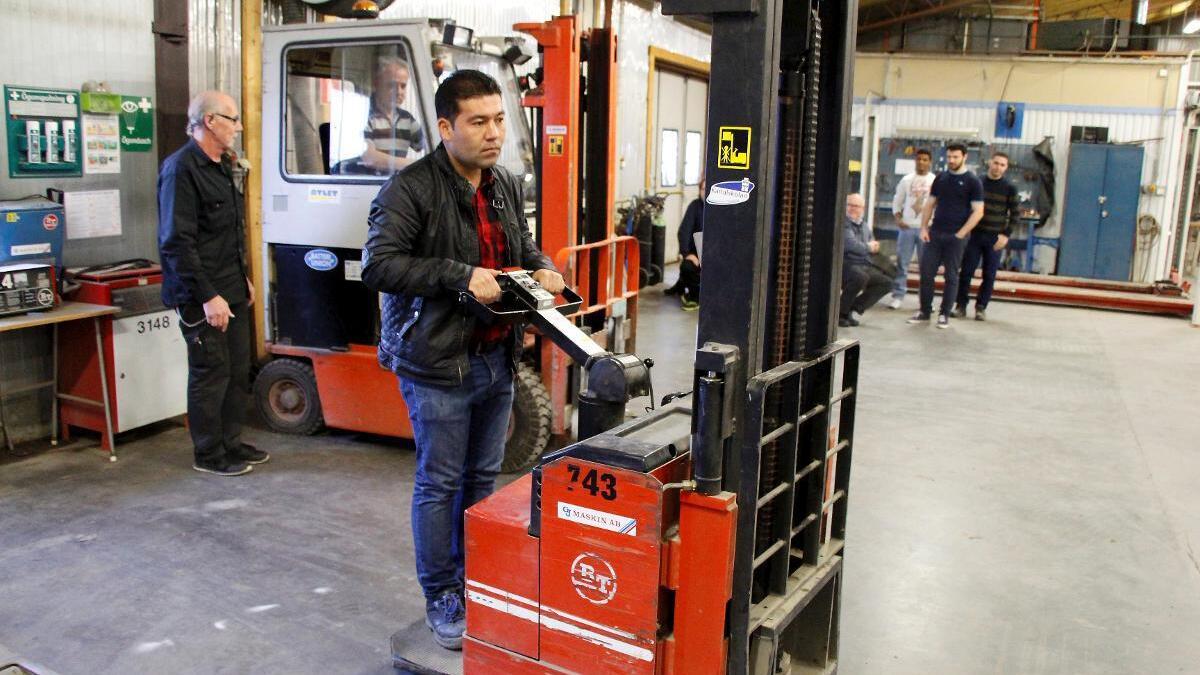 Sprakutmaning Pa Truckkursen Mariestads Tidningen