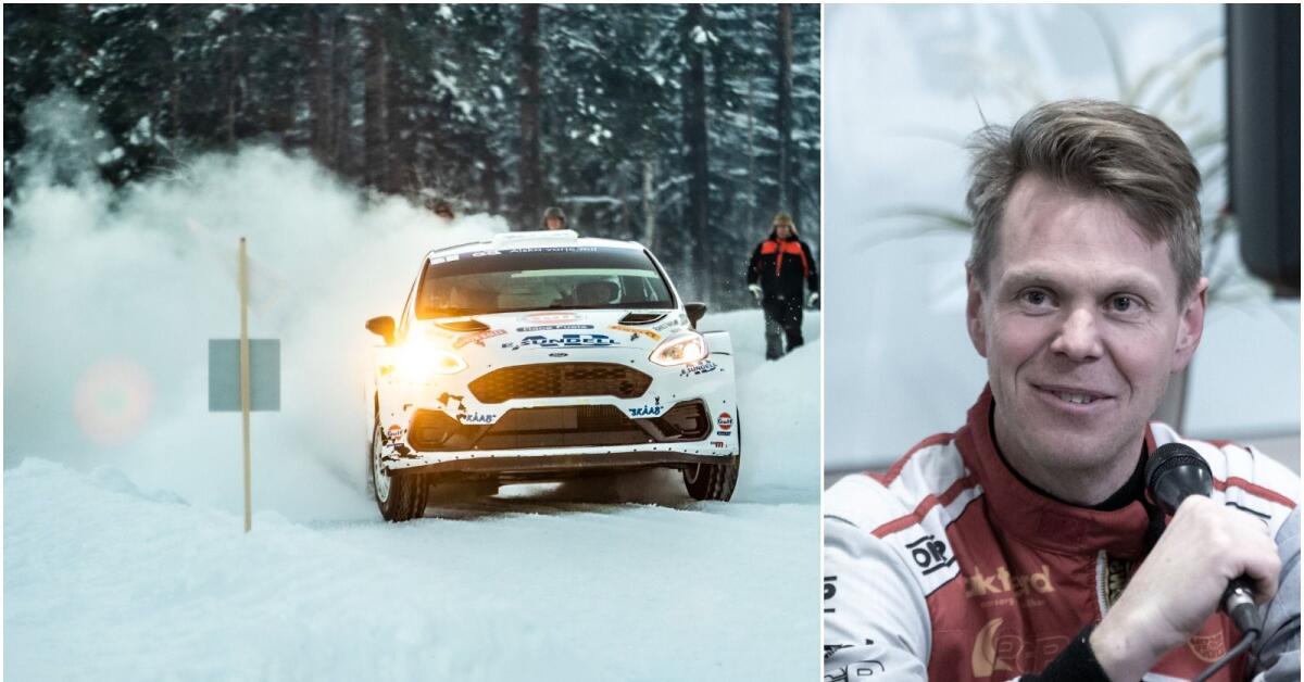 Efter tio år – PG Andersson nära en sensationell comeback i Svenska rallyt