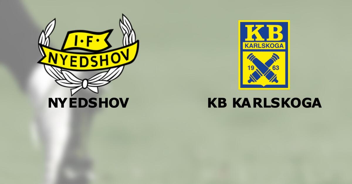 Fortsatt tungt för Nyedshov – förlust mot KB Karlskoga
