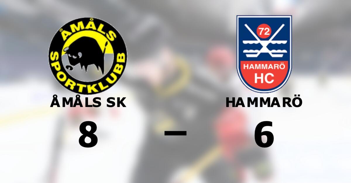 Åmåls SK slog Hammarö på hemmaplan