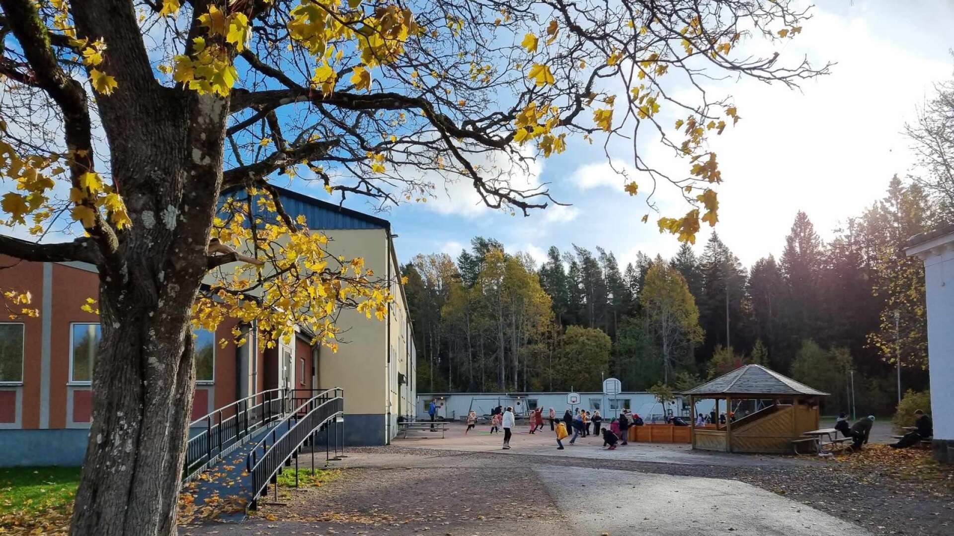 Björneborgs skola kan bli lågstadium. Arkivbild.