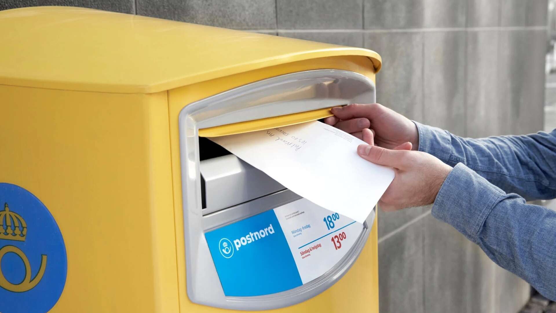 Från och med den 6 maj kommer PostNord att tömma merparten av de gula brevlådorna varannan dag. 