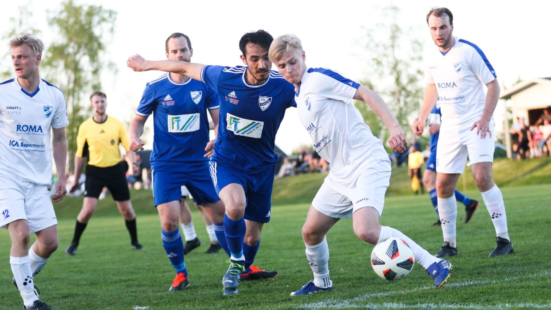 Det blev 0–0 i derbyt mellan Värsås och Hjo.