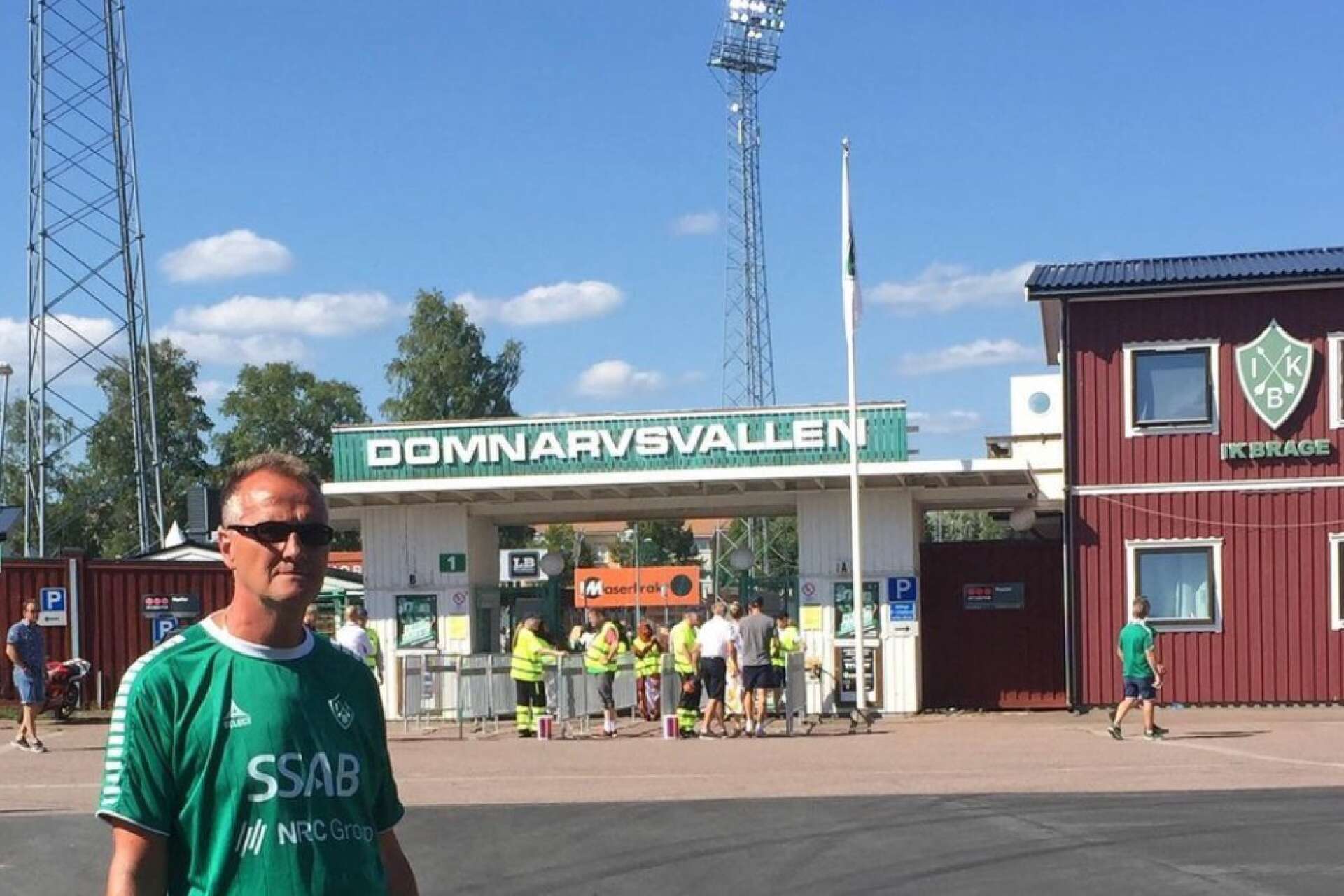 Det var ett par år sedan Stefan senast var på Domnarvsvallen, eller Borlänge energi arena som det idag heter.