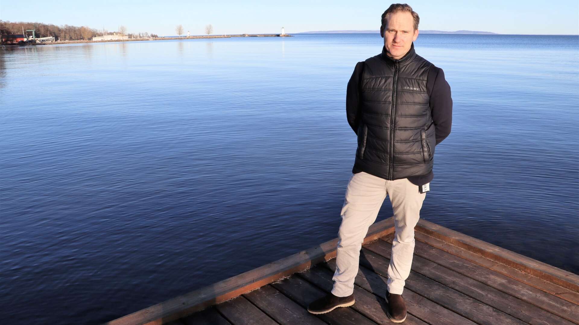 Christian Johansson, näringslivsutvecklare Hjo kommun. 