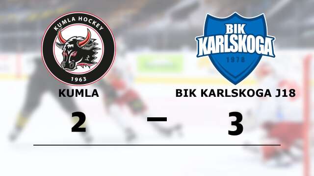 Kumla HC förlorade mot BIK Karlskoga Junior