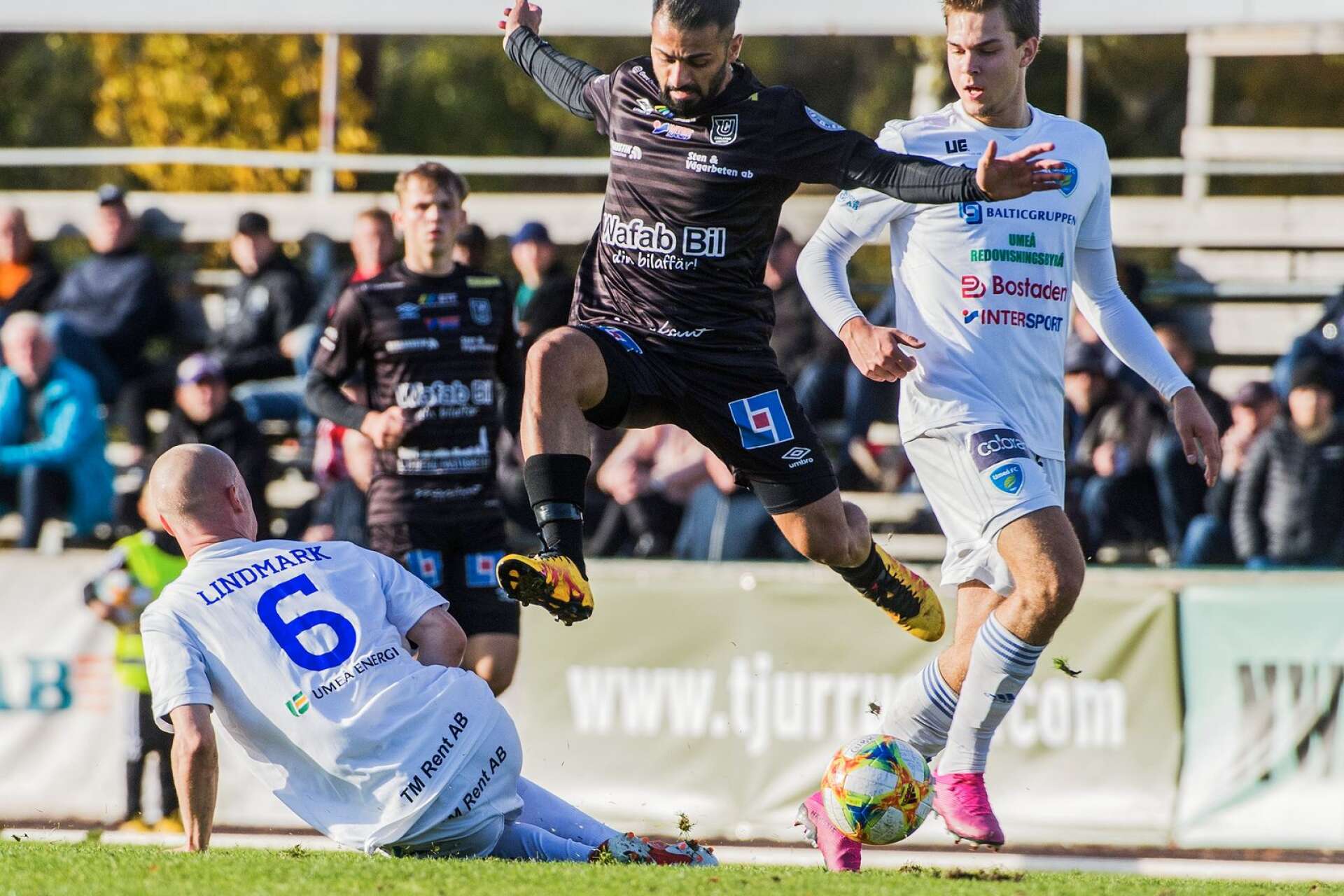 Govend Haidar under sin tid i Carlstad United 2019. Nu spelar han med AFC Eskilstuna i superettan.