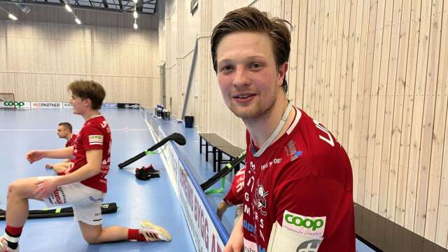 Jesper Karlsson är klar för en ny säsongt i Karlstad IBF.