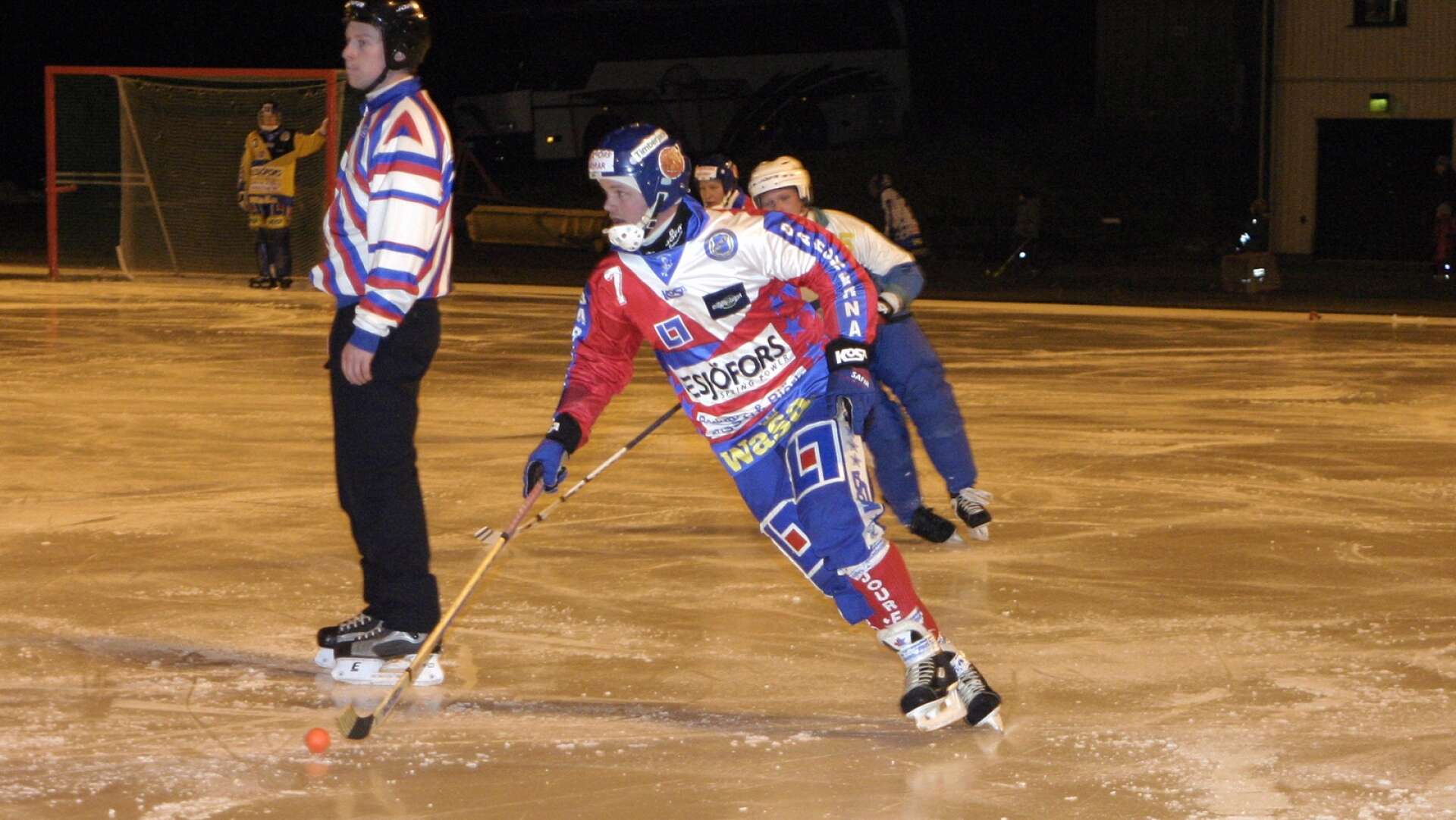 Patrik Magnusson gjorde två mål i förlustmatchen mot Eskilstuna. 