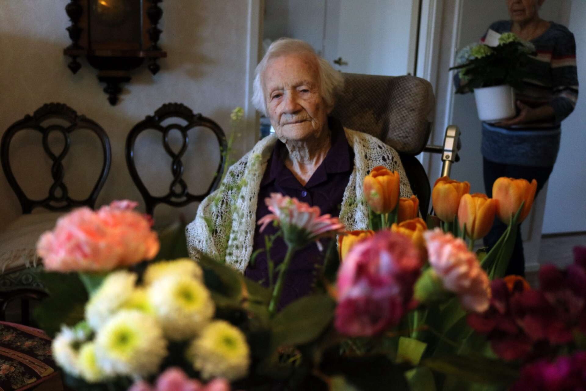 Maria Larsson i Skottlanda blev 109 år