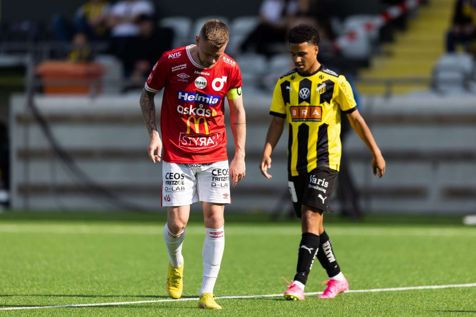 Degerfors med Rasmus Örqvist åkte på en storförlust borta mot Häcken.
