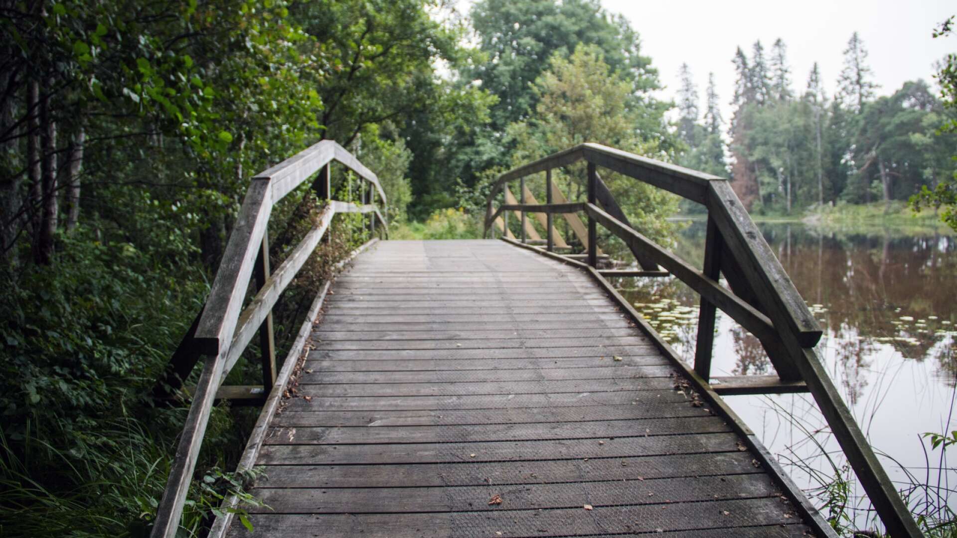 Båda gångbroarna vid Sandviksbadet har blivit reparerade efter vandalisering.