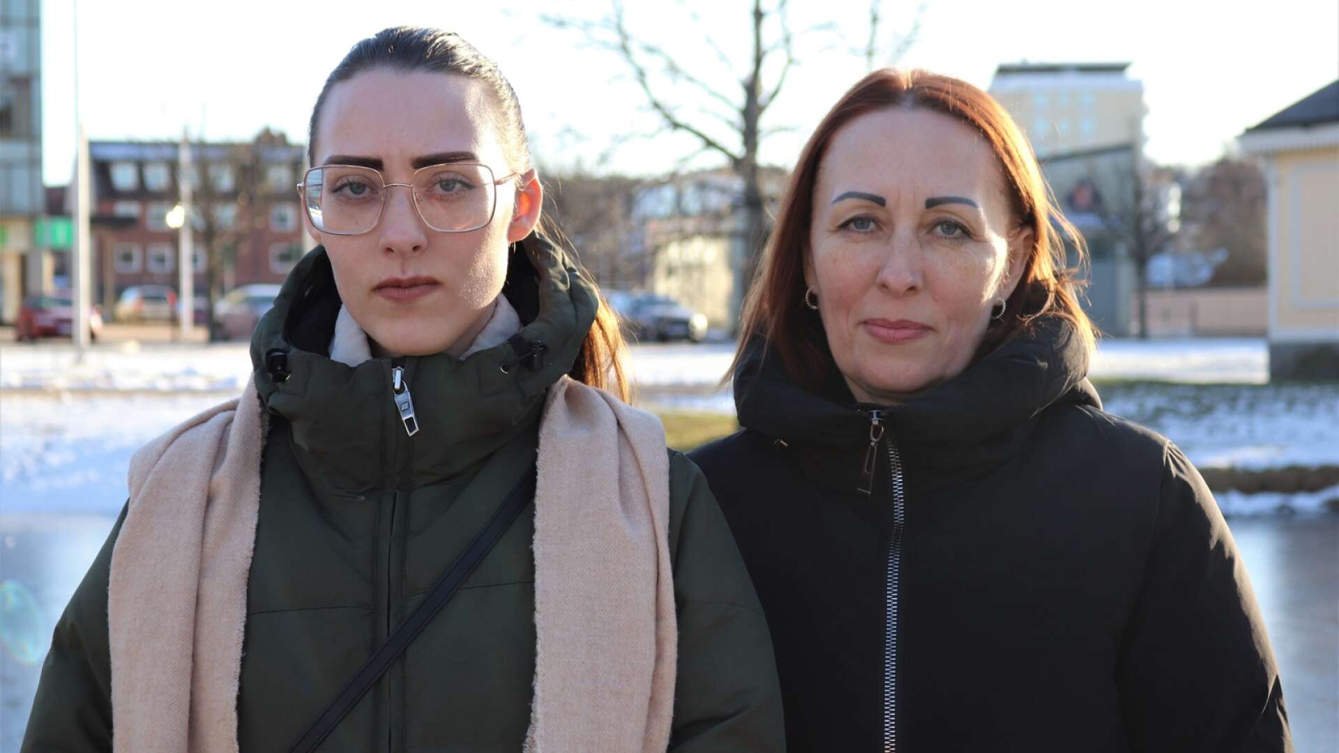 Anastasiia och hennes mamma Oksana kom till Sverige i mars förra året. 