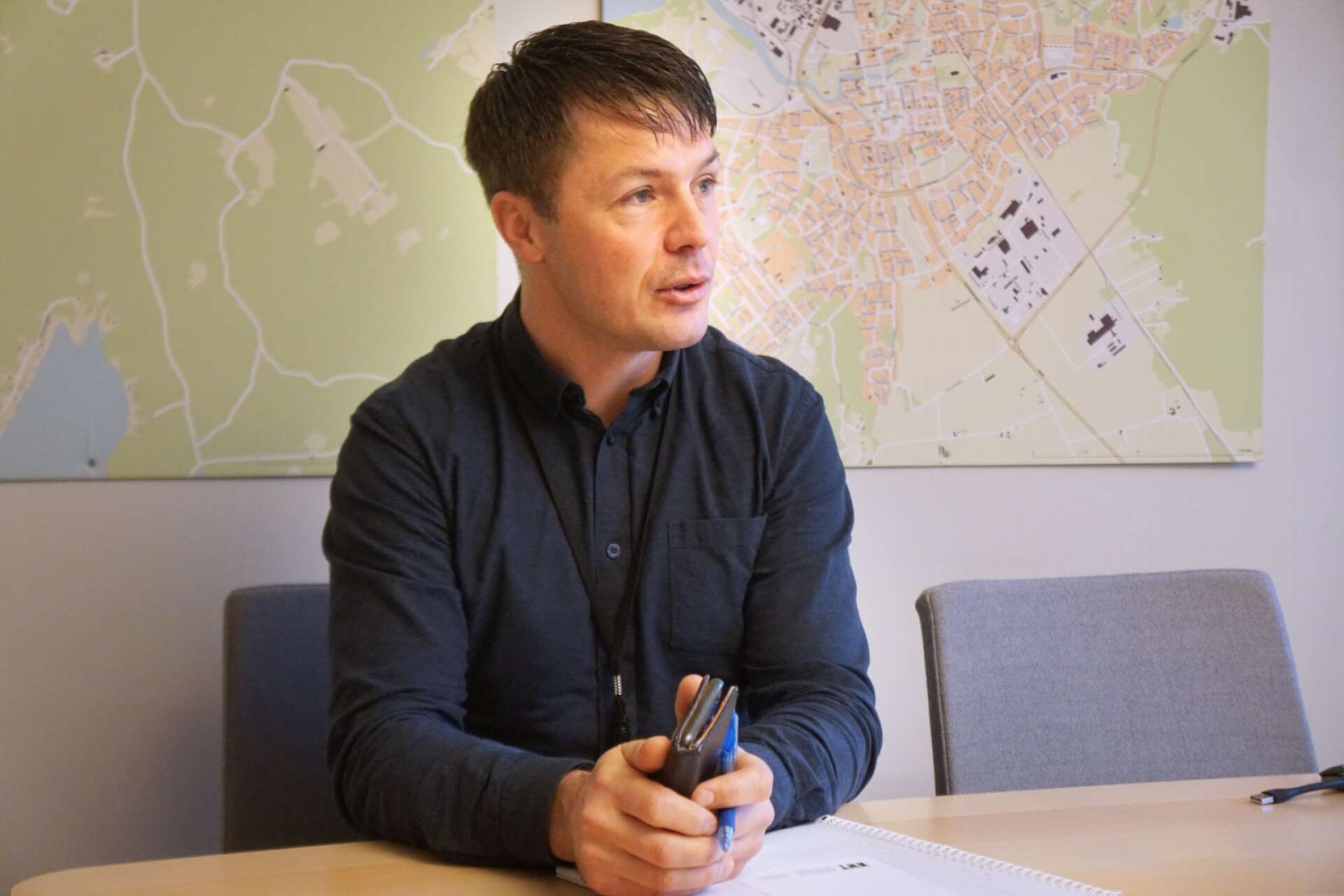 Kalle Alexandersson, planeringschef vid Kristinehamns kommun.