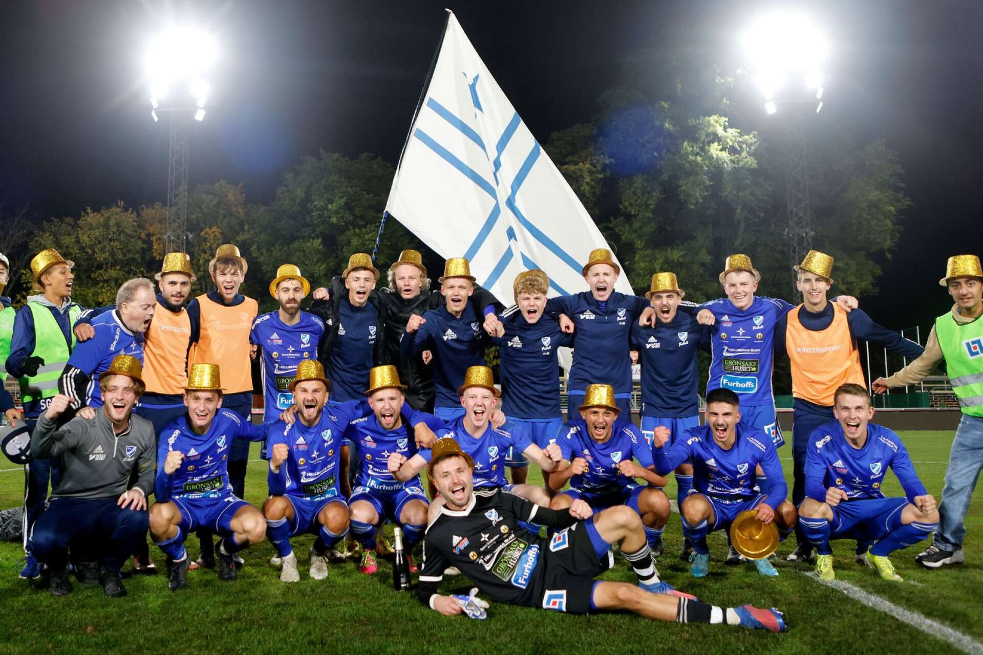 IFK Skövde säkrade seriesegern mot Tidaholm och är därmed tillbaka i division 2.
