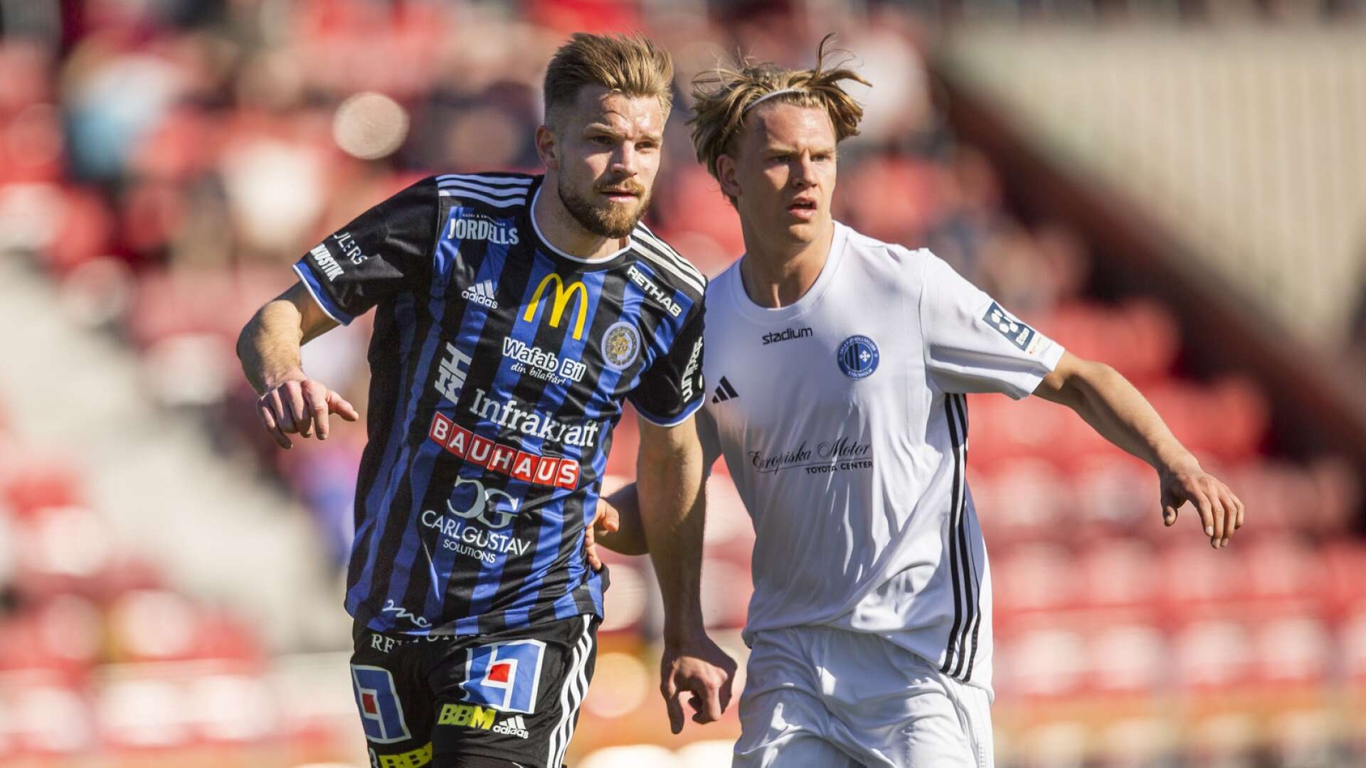 Karlstad Fotbolls Erik Björndahl blev tvåmålsskytt för andra matchen i rad under lördagen.