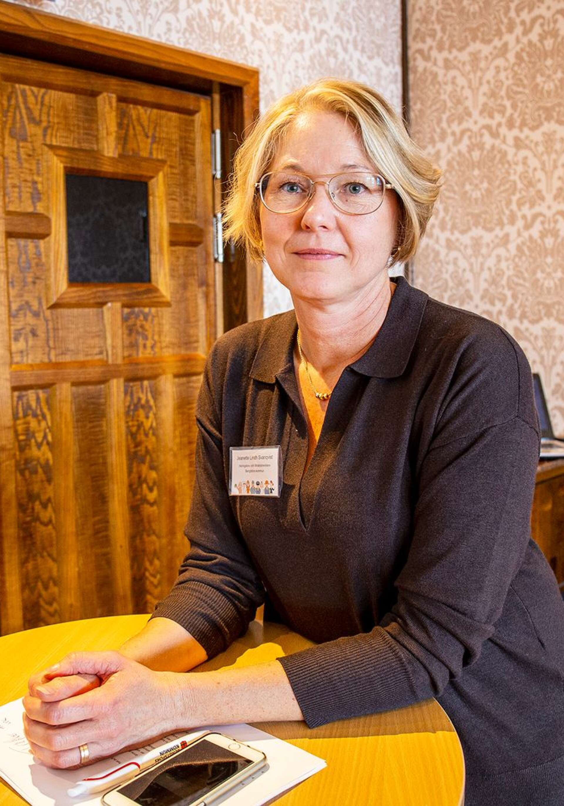 Jeanette Lindh Svanqvist, näringslivs- och tillväxtutvecklare i Bengtsfors kommun.