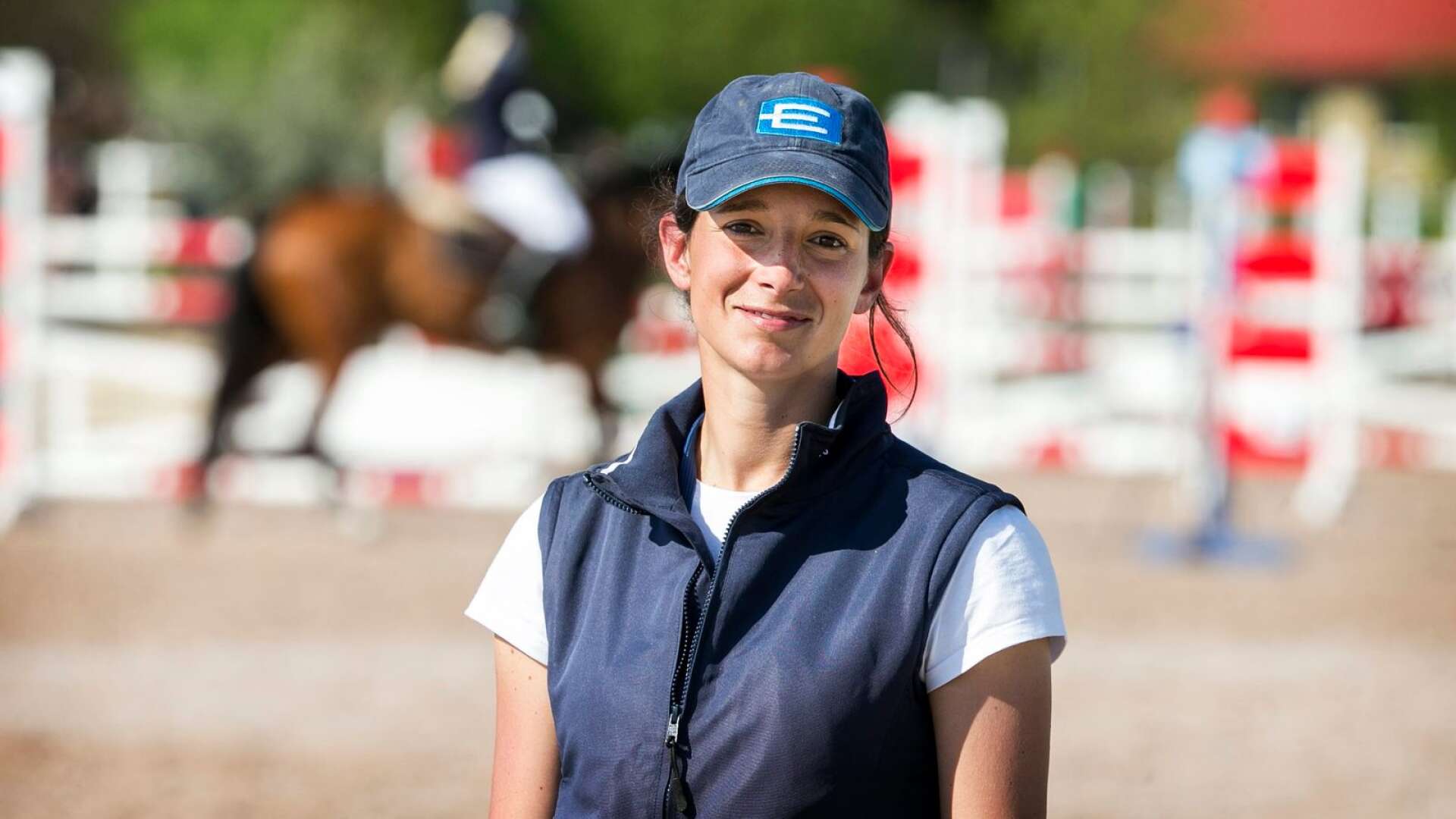 Sophie Wilhelmsson, tävlingsledare på Wermland Equestrian Games, tänker i positiva banor. 