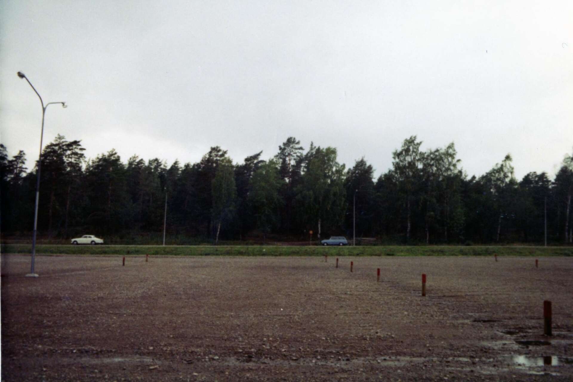Jakobsbergsskogen och Rosenborgsgatan 1970.