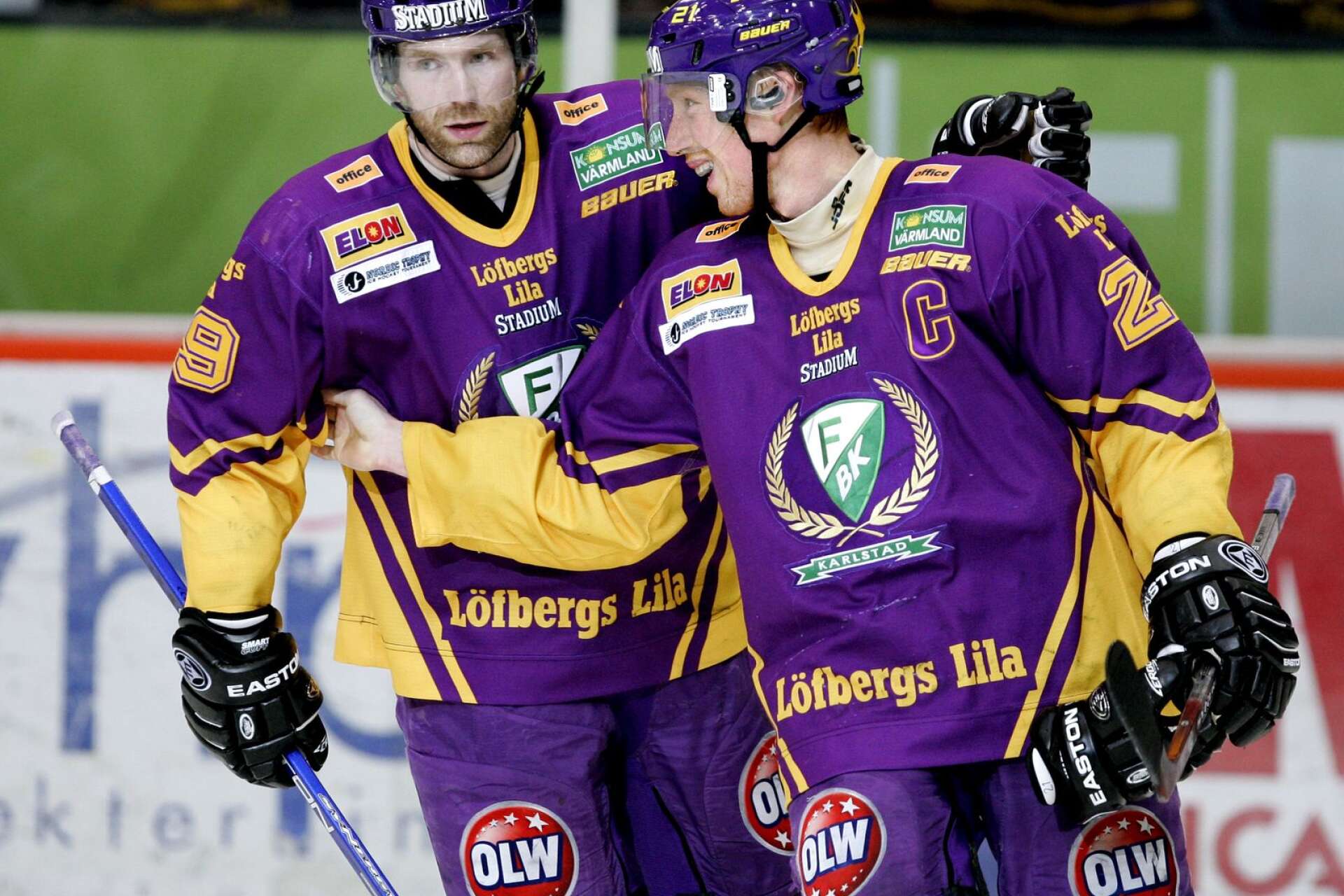 Peter Nordström och Jörgen Jönsson klickade på isen.