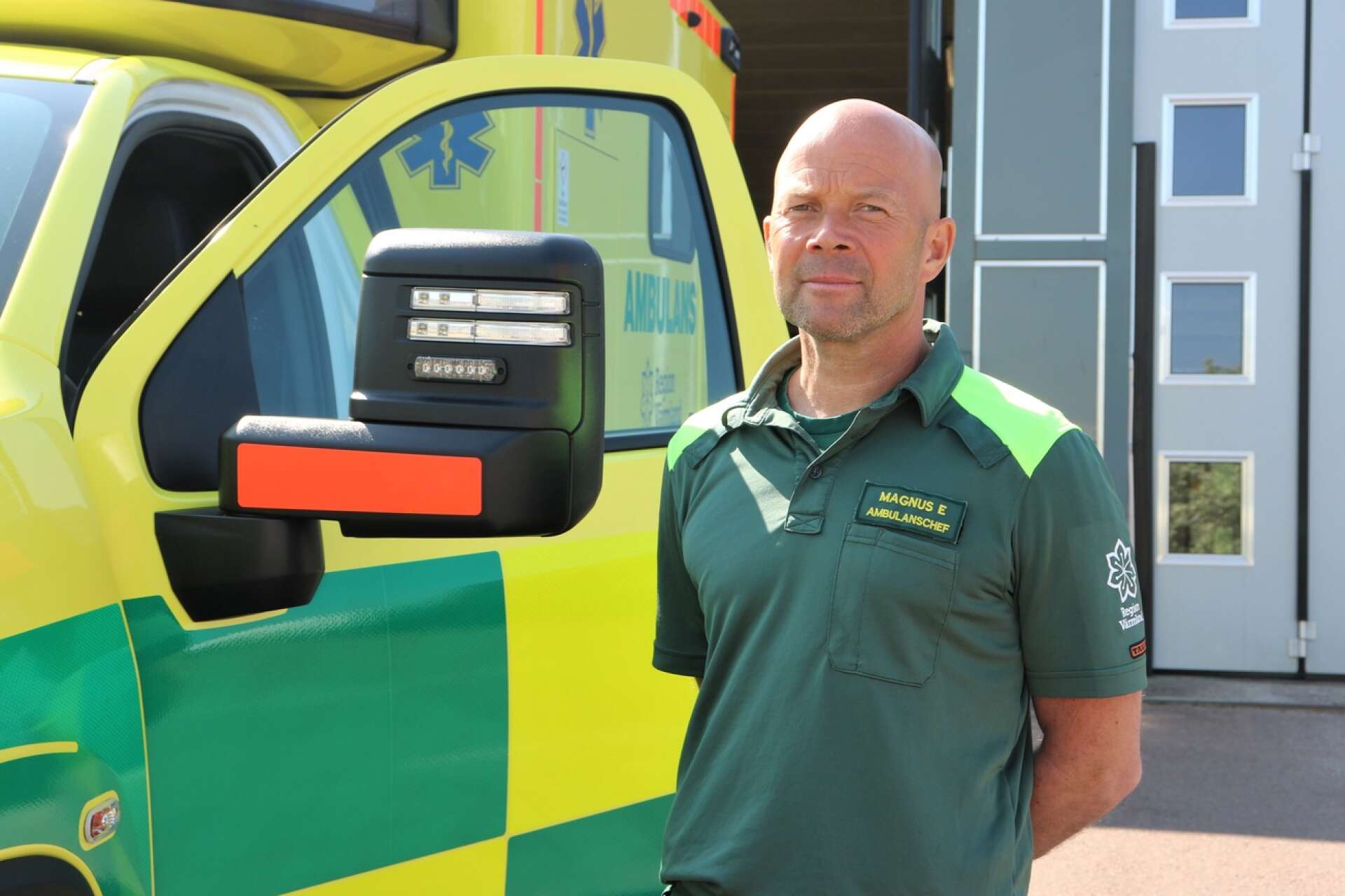 Magnus Ericsson tror att ambulansen i Kristinehamn kommer fortsatt att vara snabbast i länet. 