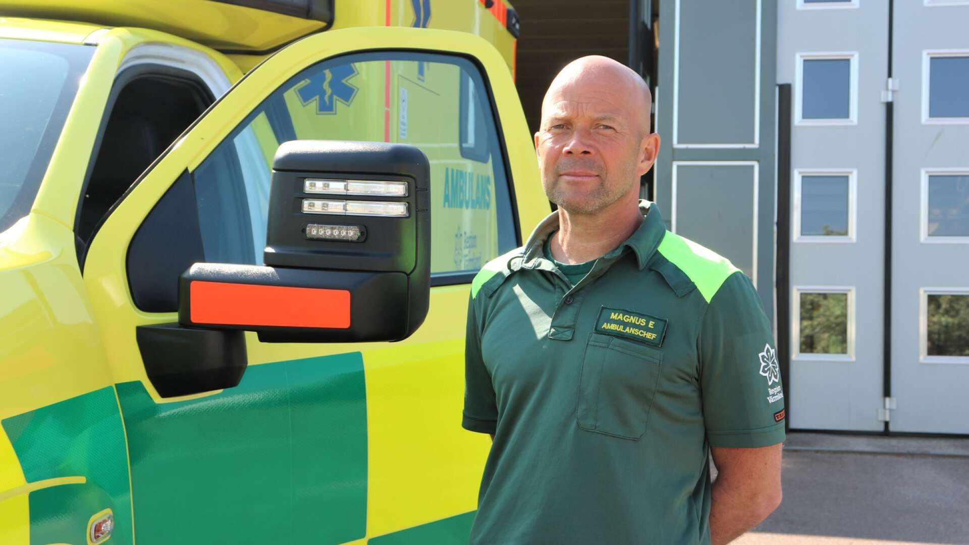 Magnus Ericsson tror att ambulansen i Kristinehamn kommer fortsatt att vara snabbast i länet. 
