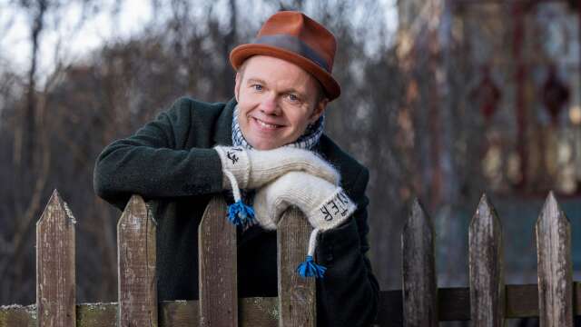 Olof Wretling är en av årets vinterpratare i Sveriges radio. 
