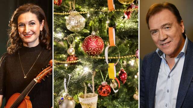 Christer Sjögren och Sophia Stinnerbom berättar om barndomens jular och vad julmusiken betyder för dem.