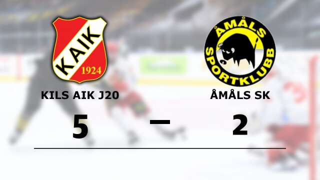 Kils AIK J20 vann mot Åmåls SK