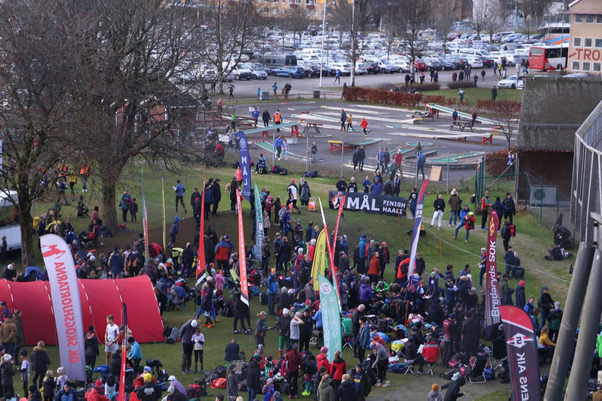 Många klubbar valde att avsluta säsongen på O-Event i Borås. Finalloppet sprangs inne på Borås djurpark.  
