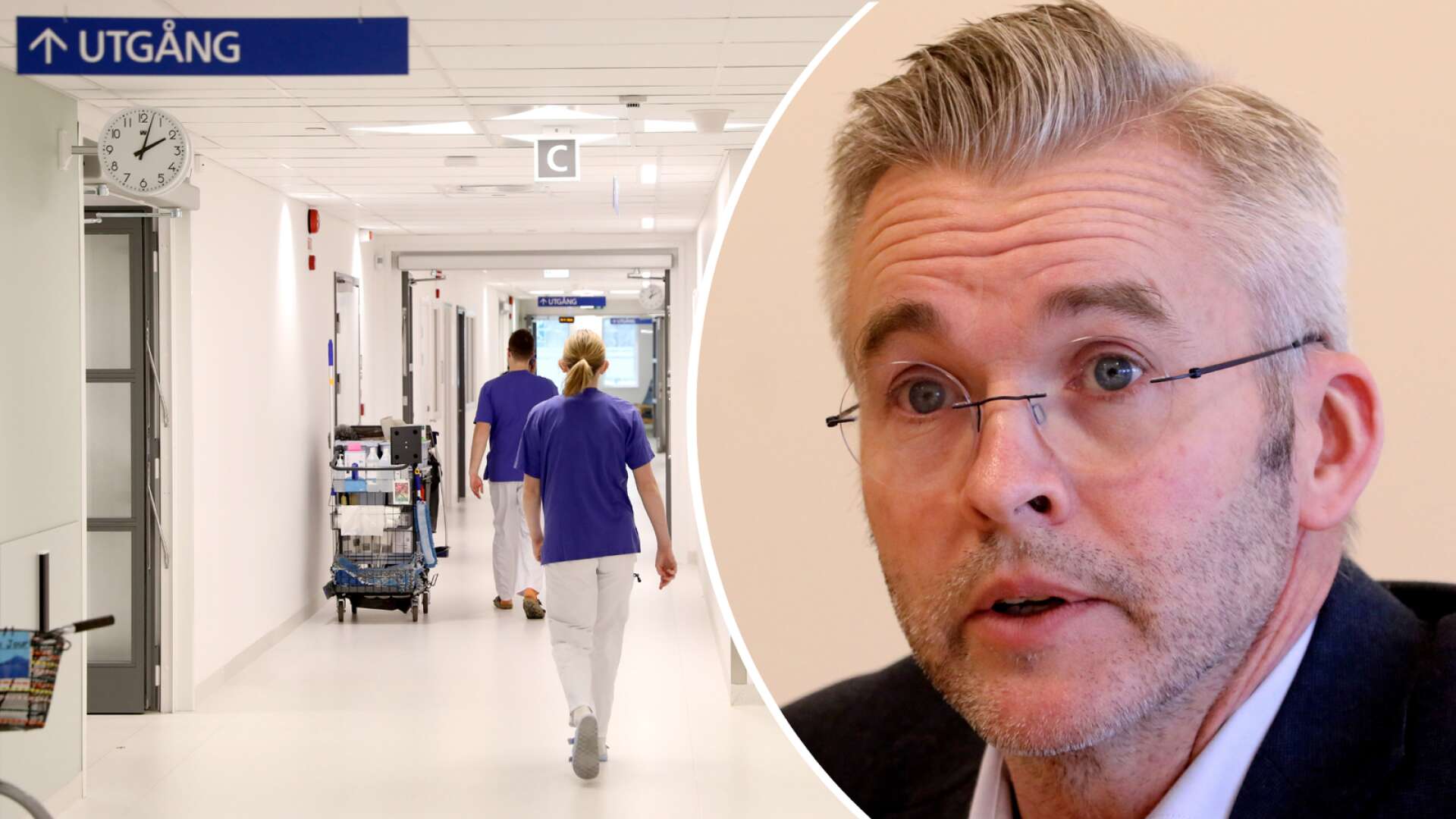 Ett sjukhus blev större medan tre blev mindre • Stellan Ahlström: ”Varit ett tufft genomförande”