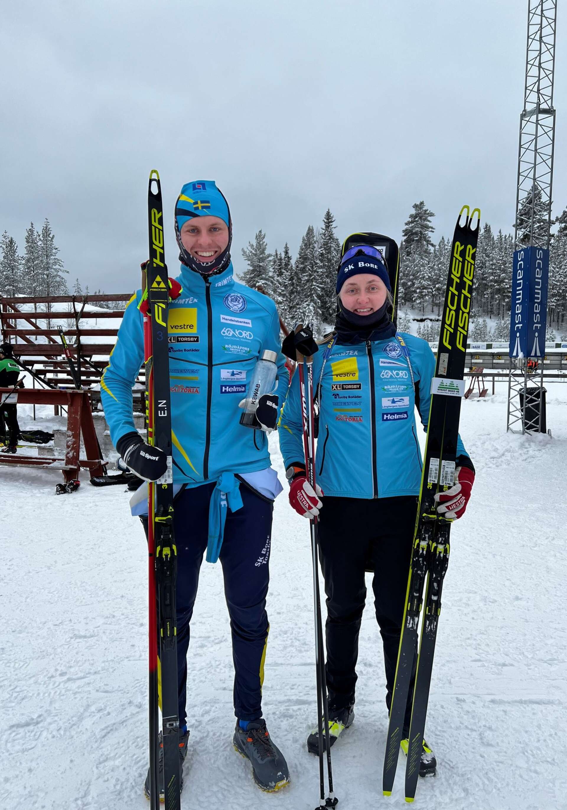Emil Nykvist och Emma Nilsson tog varsina förstaplatser i helgens Swe cup.