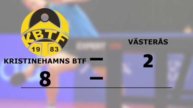 Kristinehamns BTF vann mot Västerås BTK