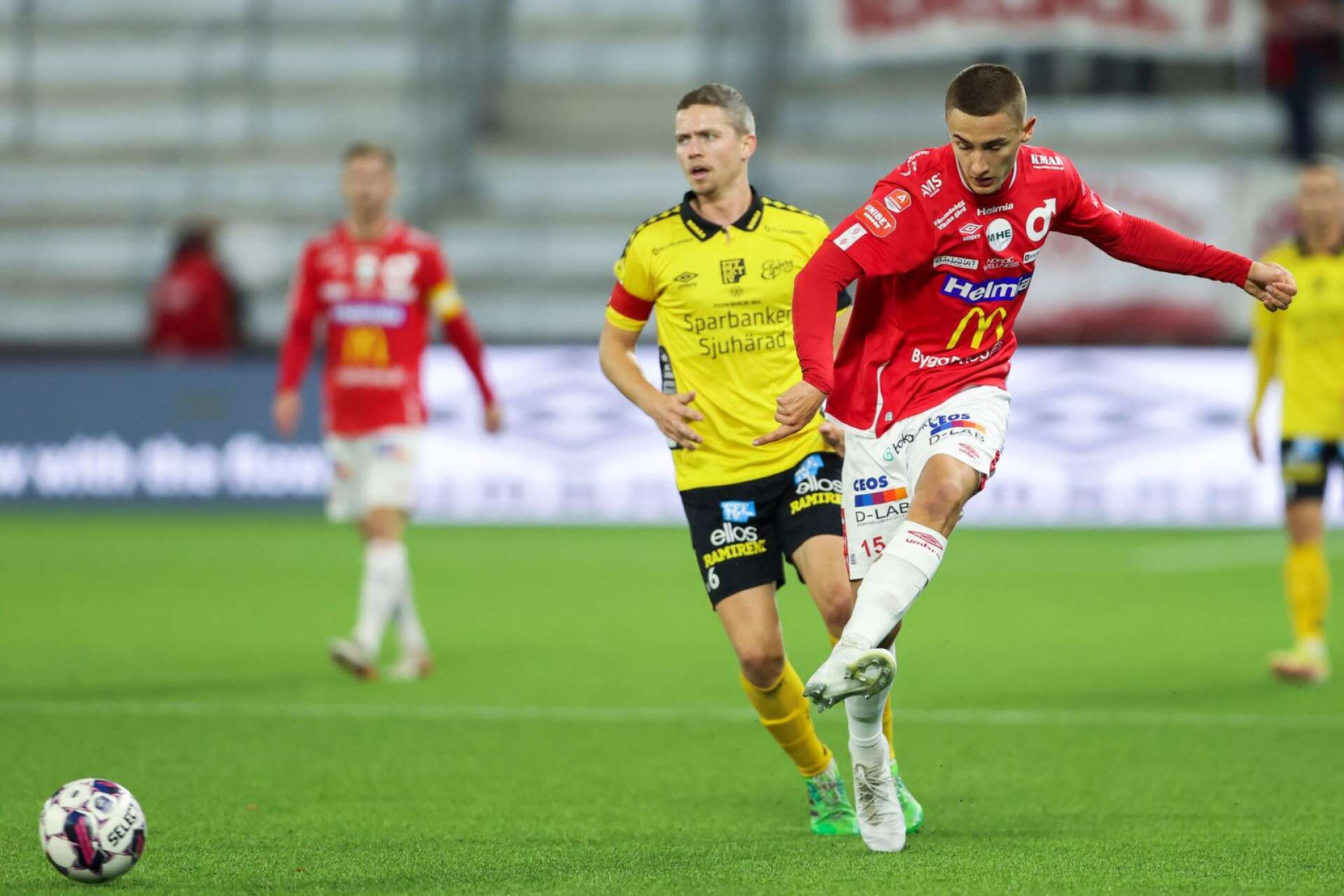 Gustaf Lagerbielke var tillbaka på Borås Arena under fredagen.