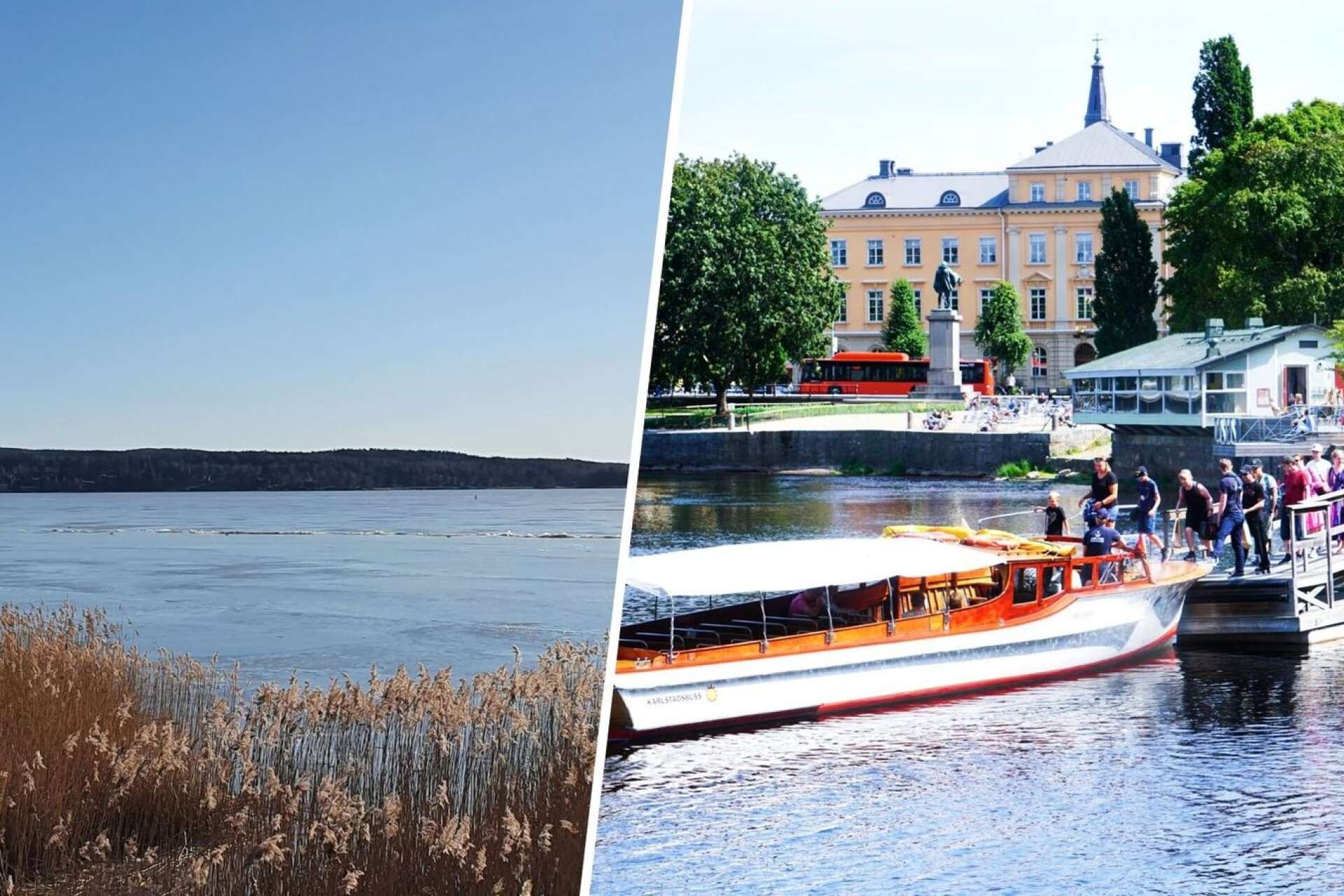 Än är det is på sjön, men om några månader är det sommar igen. Båtbussen i Karlstad har blivit ett uppskattat inslag sommartid. Skulle Arvika kunna ha en egen båtbusslinje?