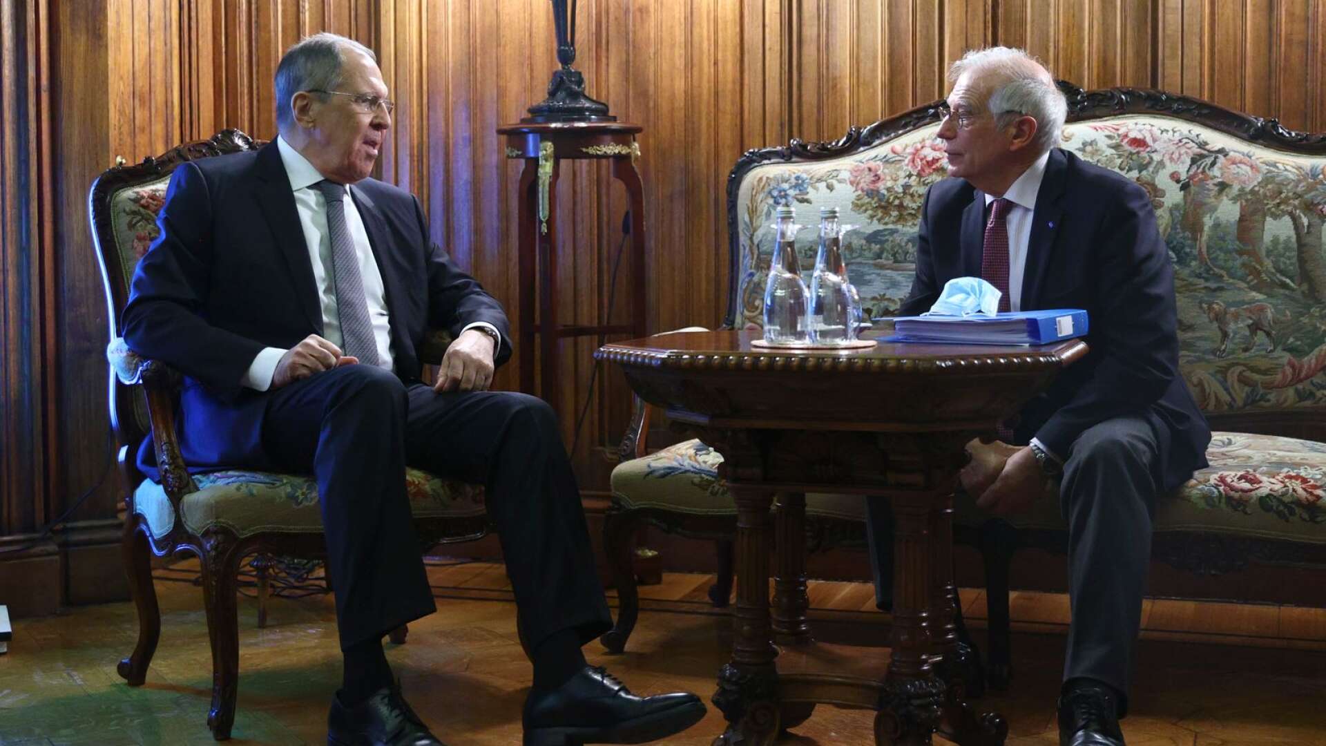 Sergej Lavrov mötte Josep Borrell.