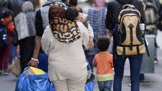 Nyanlända flyktingar som kommit till Sverige under ett tidigare år. 