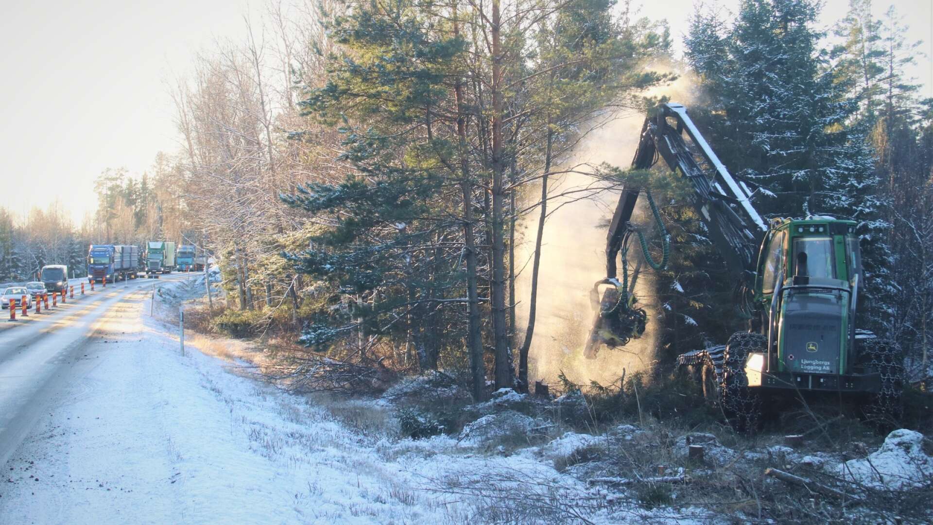 Vissa förberedelser har gjorts inför ombyggnaden av E45 mellan Åmål och Tösse, som nu ser ut att starta till våren.