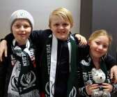 Syskonen Weghammar,  Melvin, Tim och Frida, var laddade inför tisdagens hockeymatch.