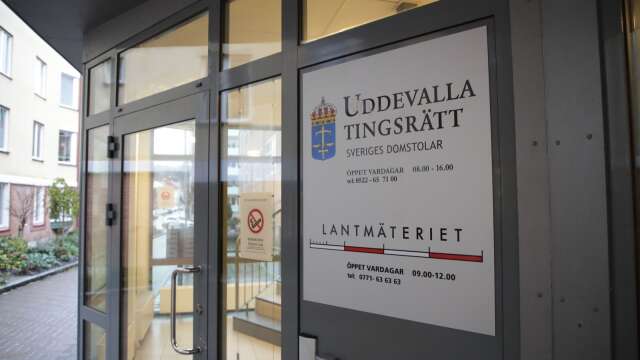 En 34-årig Mellerudsbo sitter häktad för rån i Uddevalla./ARKIVBILD