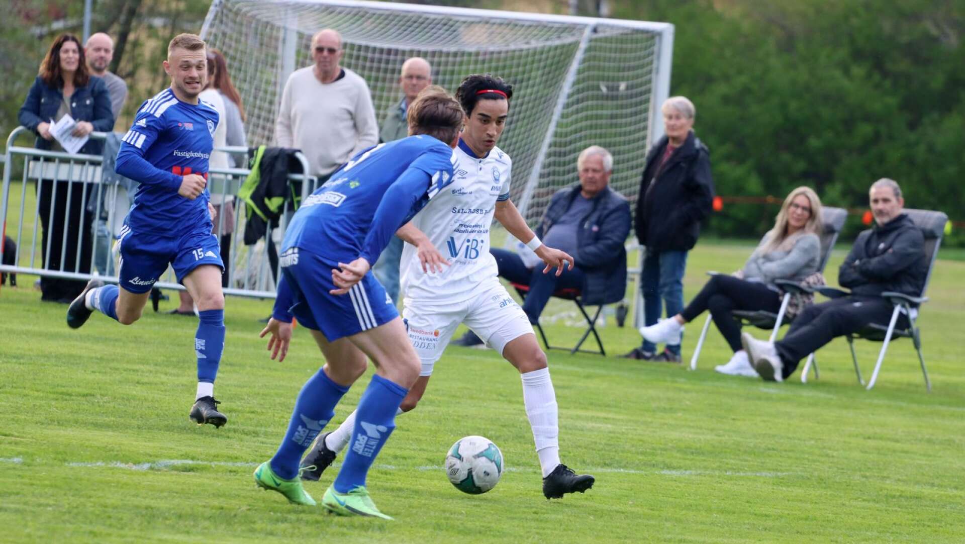 I våromgångens hemmamatch mot IFK Kristinehamn slog Jalal Jamz till med tre mål.