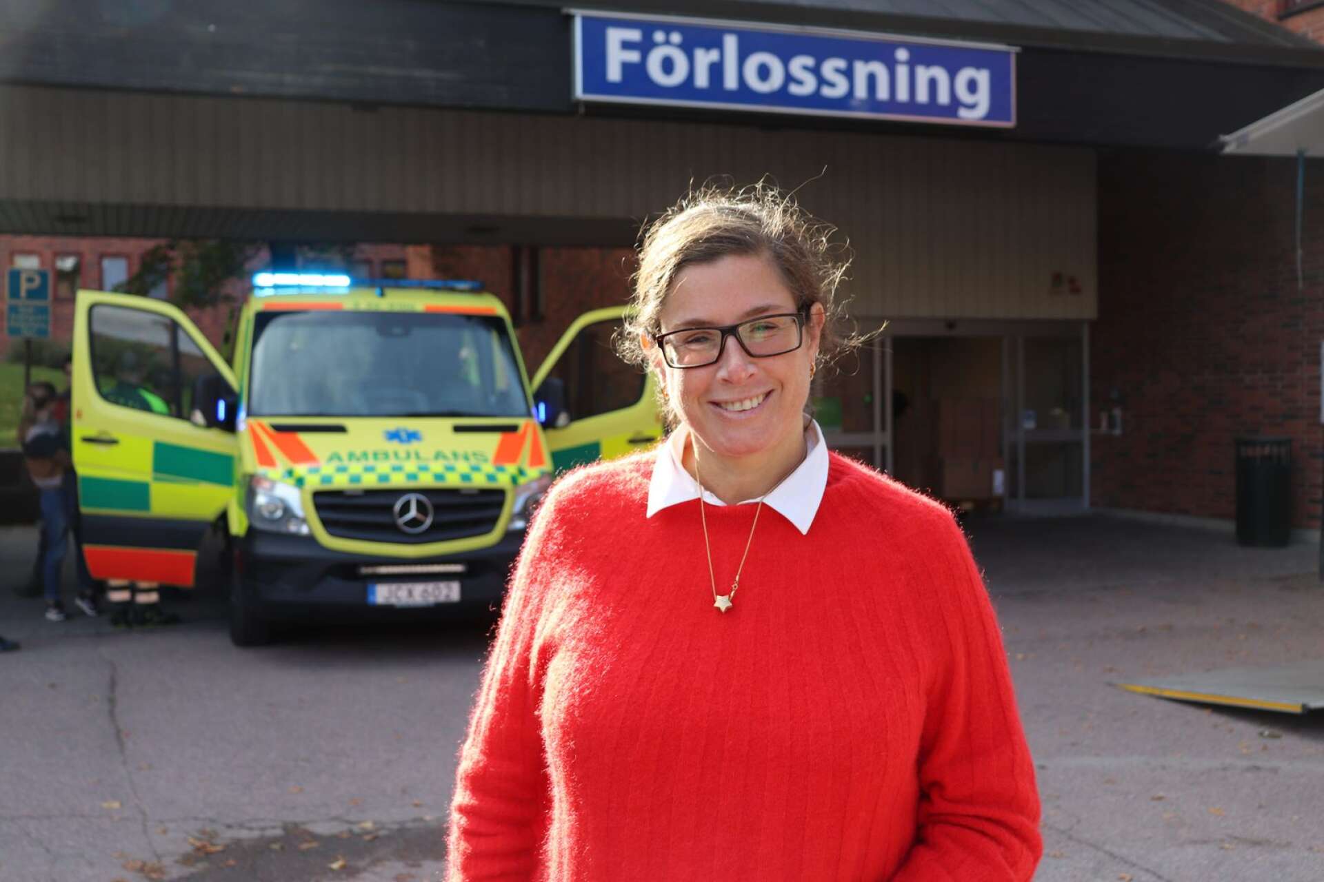 Anna Hessel är verksamhetschef  för kvinnosjukvården i Region Värmland 