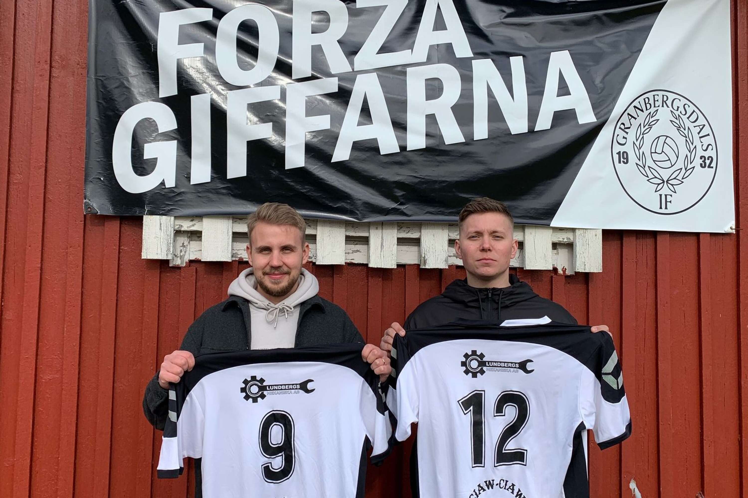 Christoffer Ekman och Linus Gustavsson, båda från Immetorp, är två meriterade av totalt 21 (!) nyförvärv i Granbergsdals IF. 