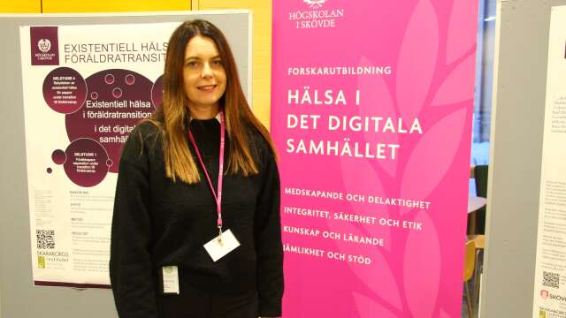 Annie Axelsson är en av de första doktoranderna och forskar om digitaliseringens effekter inom sjukvården.