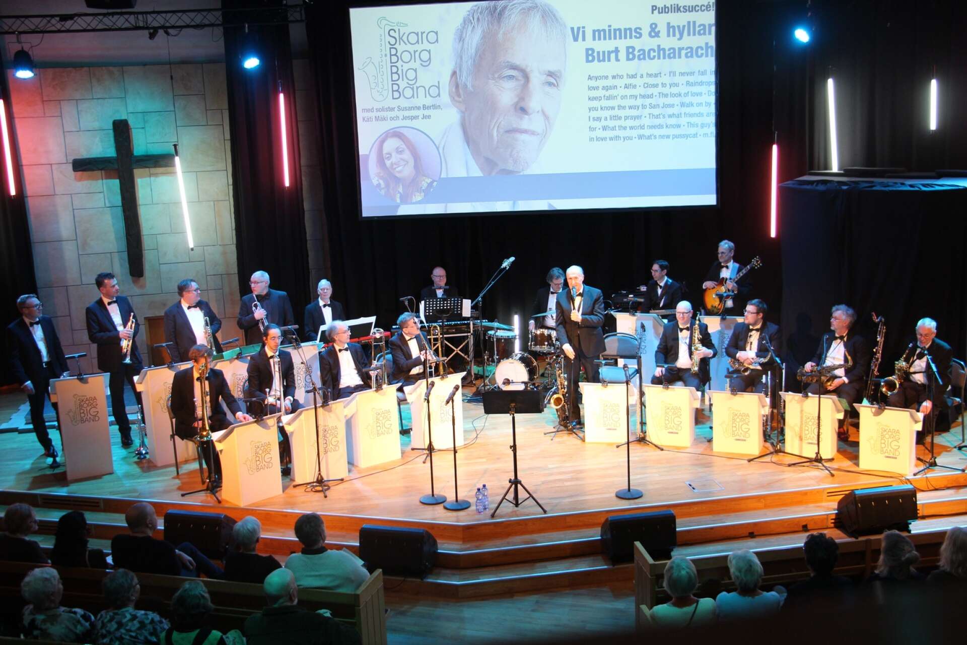 Konserten hålls på Bet:L i Skövde. Bild från storbandets hyllning av Burt Bacharach i våras.