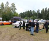 Föreningen Hjulhälja arrangerade sin uppskattade veteranfordonstävling Hot rod rumble på Flottuvan i Filipstad.