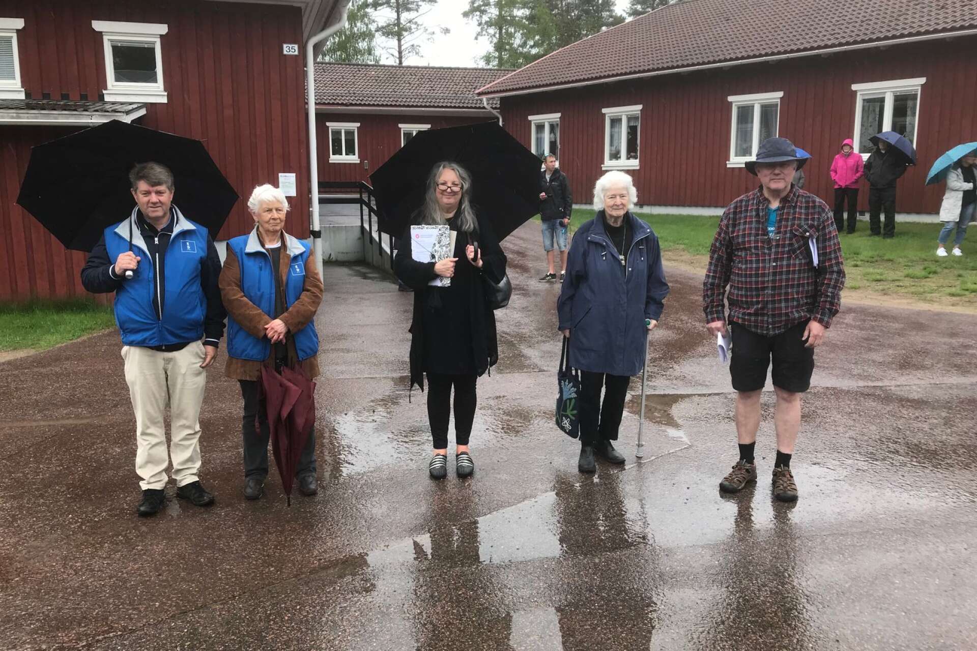 Roger Larsson (KD), Eva Forsgren (KD), Hanni Andersson (V), Gunilla Boquist (V) och Roland Jonsson (obunden), numera representerande det nya Nordvärmlands kommunparti.