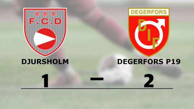 FC Djursholm förlorade mot Degerfors IF Junior