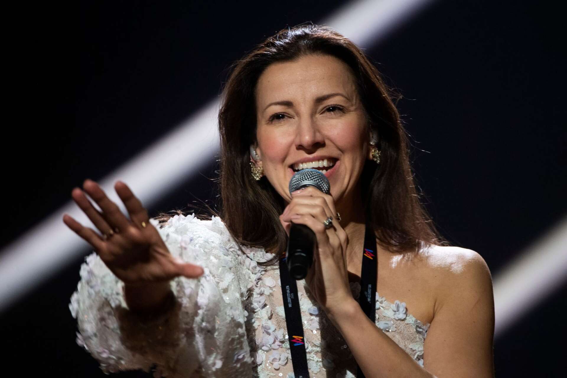 Sonja Aldén är välkänd bland annat från Melodifestivalen.