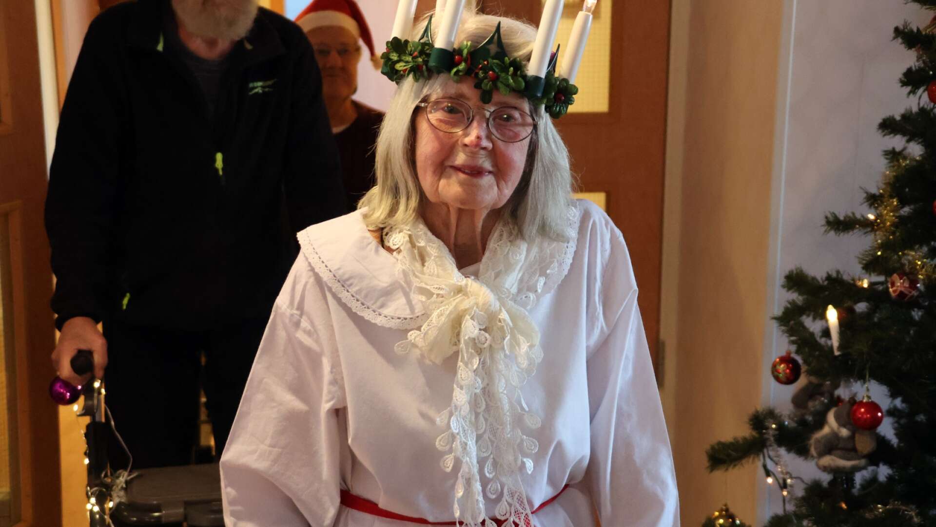 Gunvor Karlsson, 96, är årets lucia.